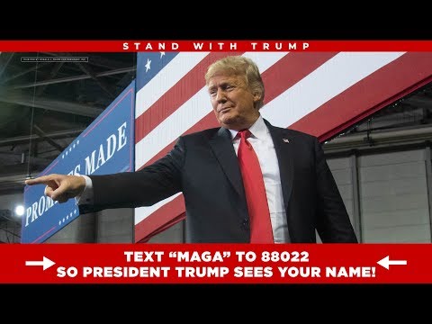 Videobillede: Text "MAGA" to 88022