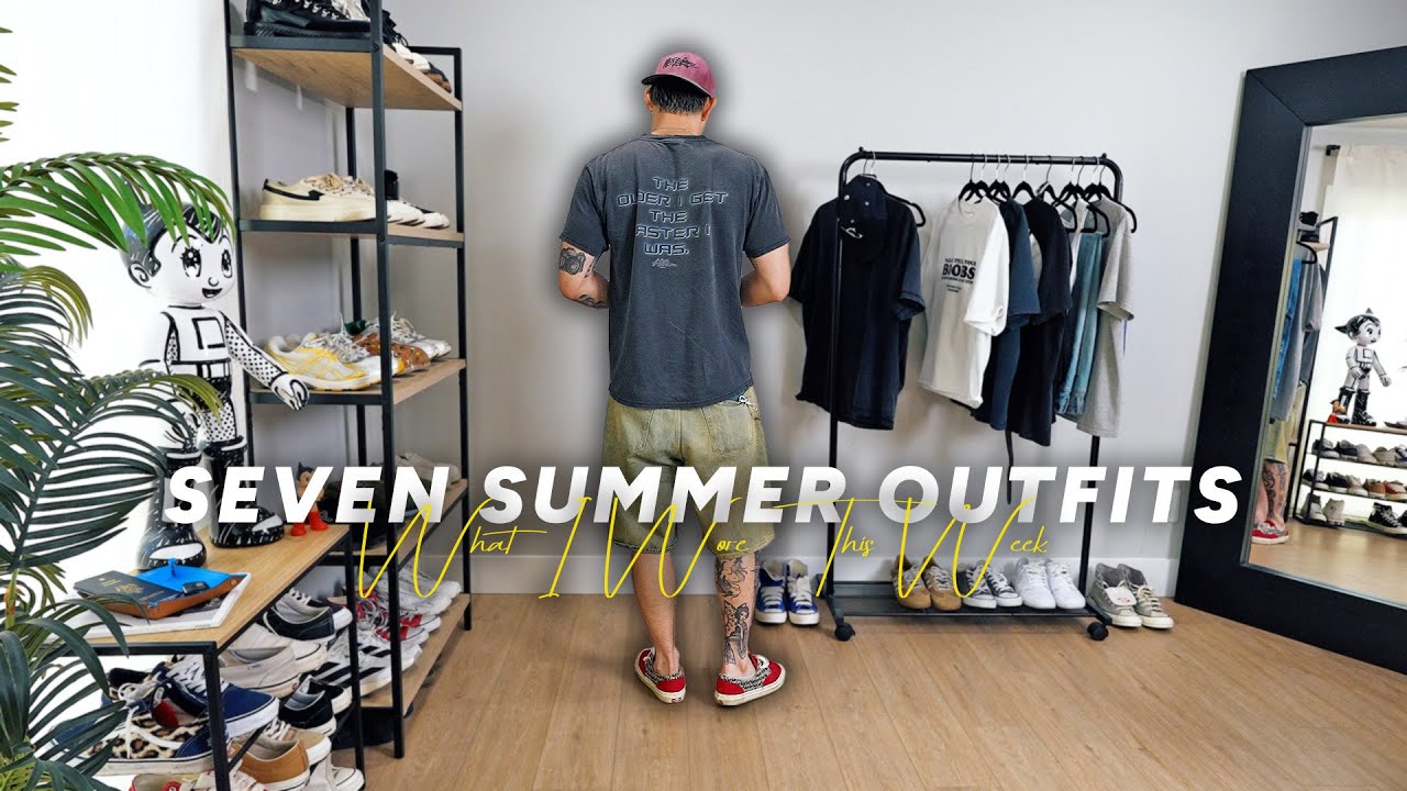 7 Summer Outfits | Men's Streetwear Fashion 2025