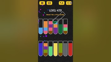 Water sort puzzle level 4731