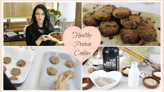 ♡ Fitness Friday: Healthy Protein Cookies ♡