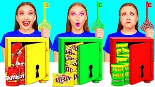 Solve the Mystery Challenge of 1000 Keys | Food Battle by BaRaFun Gold Challenge