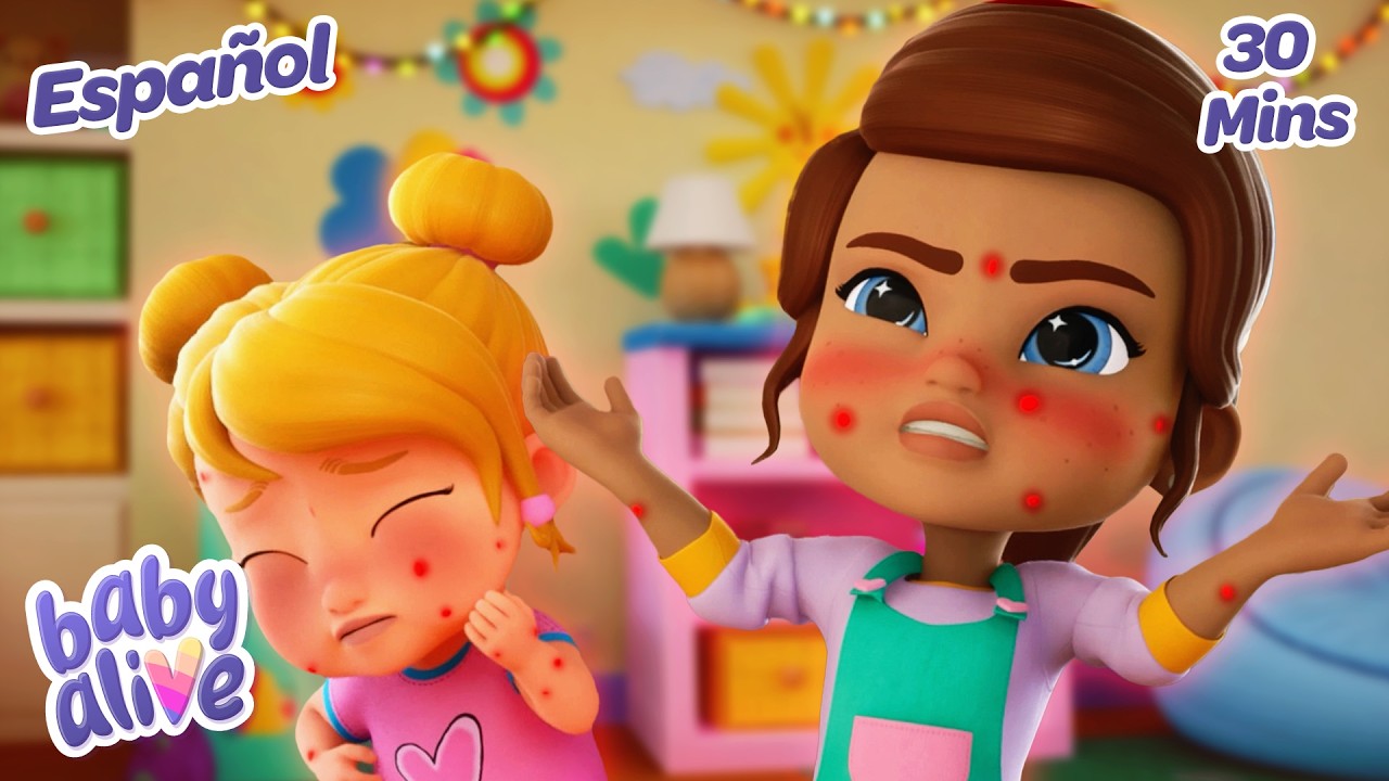 ¡Los Bebés Tienen Manchitas! | Baby Alive en Español | ⭐ Animación para niños
