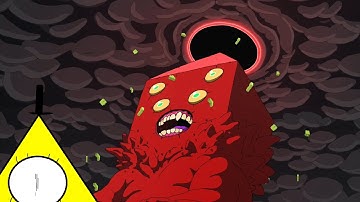 Bill Cipher Vs. GOLB Battle Animation