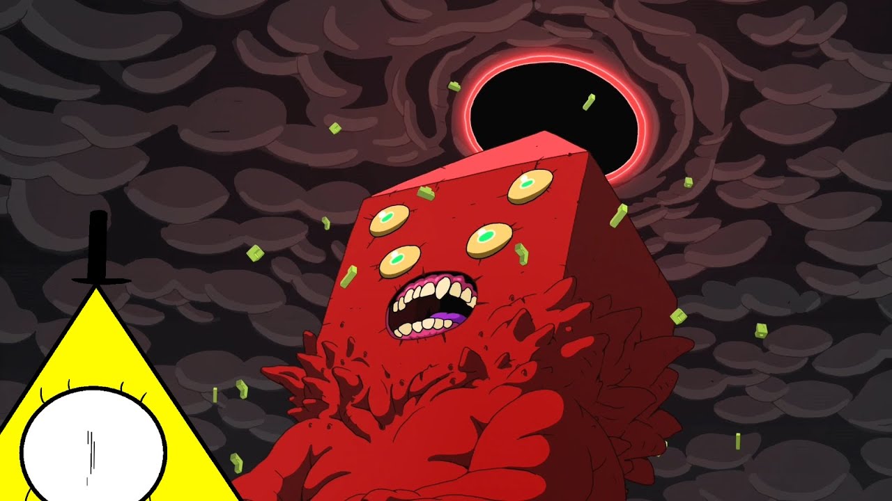 Bill Cipher Vs. GOLB Battle Animation - YouTube