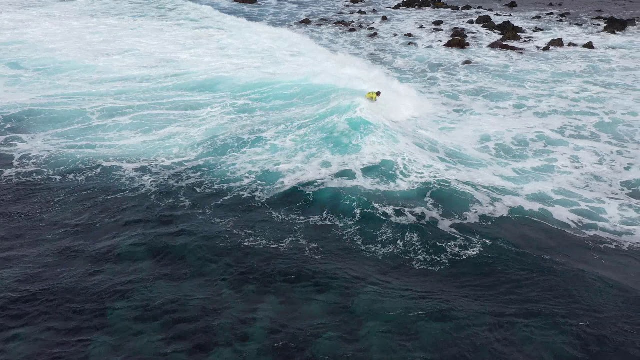 Surfing over Rocks and Beauty - Azores - YouTube