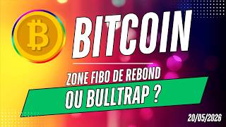 BITCOIN Zone FIBO de rebond ou BULLTRAP 🔥? Analyse CRYPTO &amp; NEWS ✅