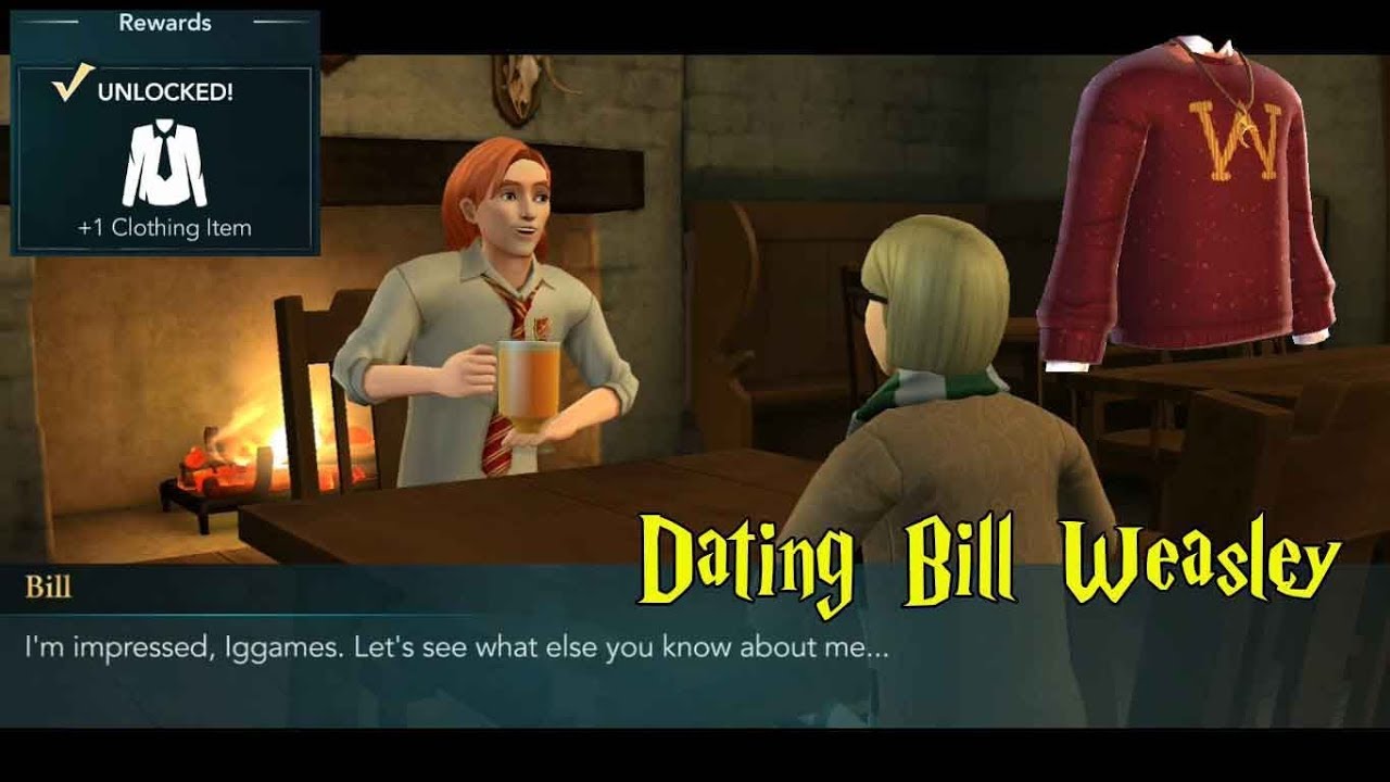 Dating Bill Weasley Harry Potter Hogwarts Mystery Youtube Weasley Harry Potter Hogwarts Mystery Hogwarts