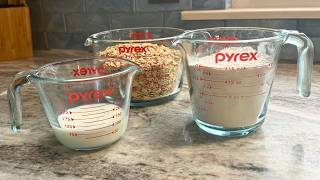 The Measuring Cups I Use All The Time| Pyrex 3-Piece Set