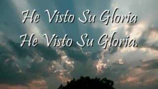 HE VISTO SU GLORIA / TONY PEREZ chords