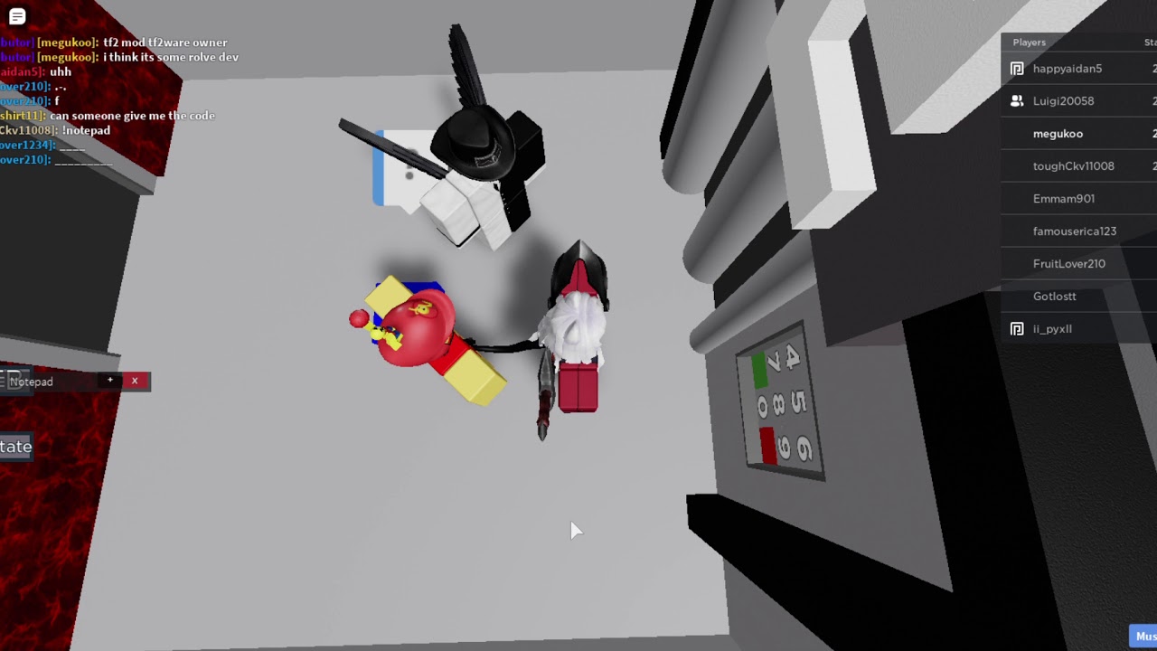 Untitled Door Game Room 211 - Guess The User