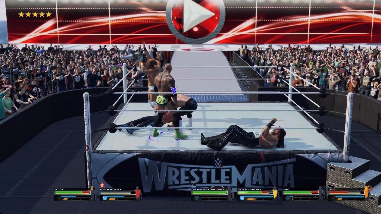 OUTSIDE ROYAL RUMBLE WWE 2K25