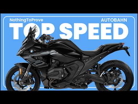 2026 BMW R 1300 RS - Autobahn Top Speed Run