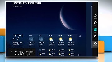 Allow or Deny Location Access in the Windows® 8 Weather App