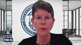 Mecklenburg County Health Director Gibbie Harris says pandemic did not play a part in her decision t