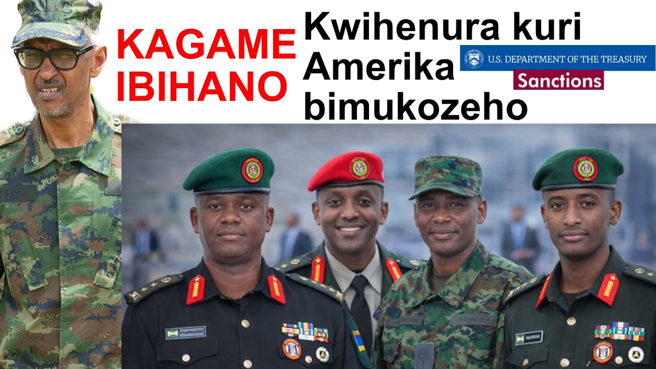 Kagame - Ibihano. Kwihenura kuri Amerika bimukozeho !