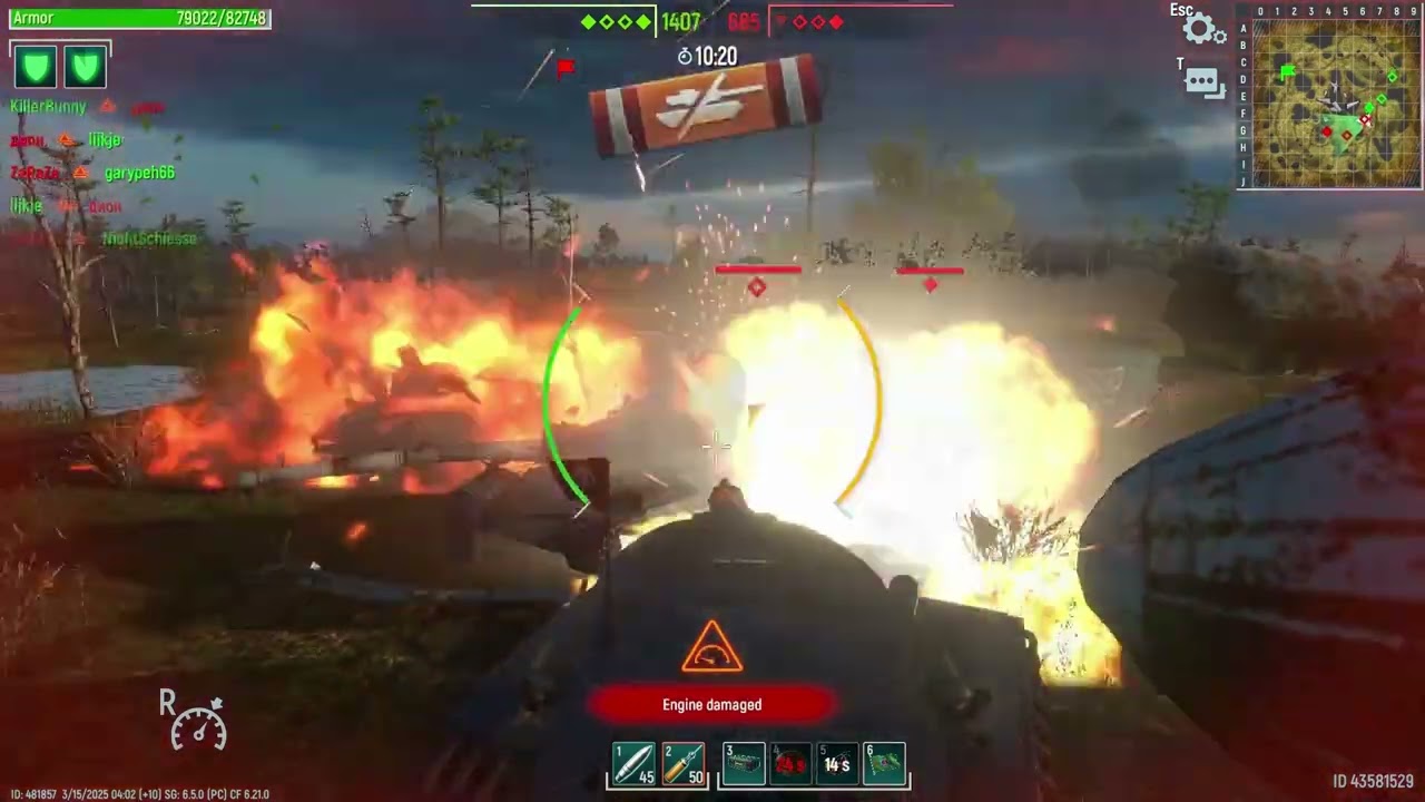 Tank Force -  Black Marsh Test Drive