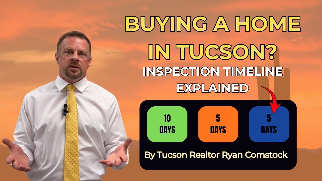Buying a Home in Tucson? Home Inspection Timeline Explained by Tucson Realtor Ryan Comstock
