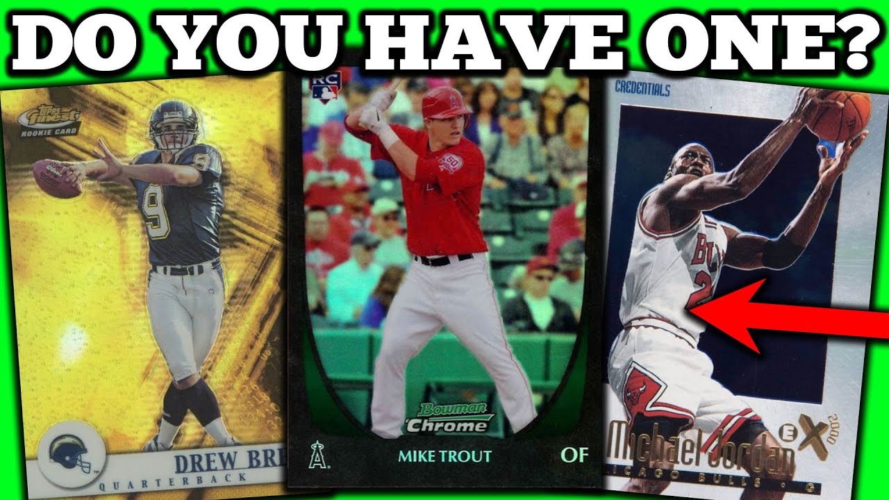 rare sports cards you might have Top 10 most expensive of all time To grade or not to