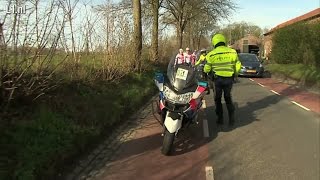 Controle wielrenners in Heuvelland