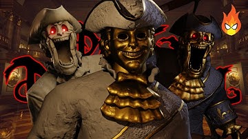 THE STATUES ARE ALIVE?!? | Dark Deception: Chapter 2 - Part 2 (Deadly Decadence)