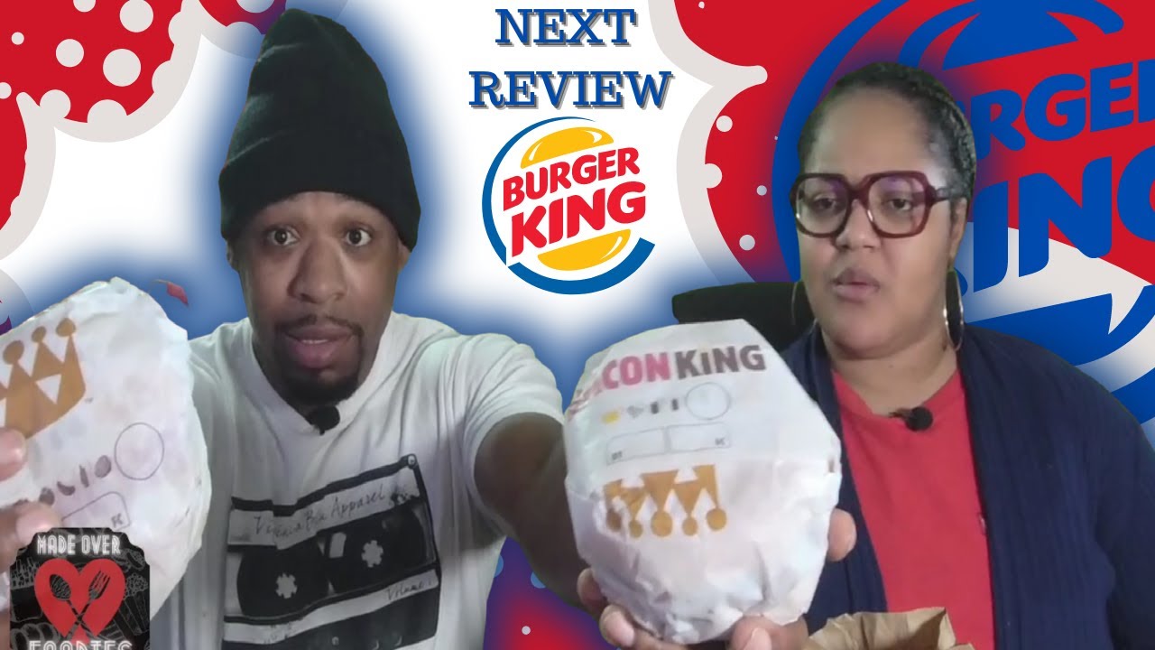 Burger King Bacon King DOUBLE STACKER king Review in 4K YouTube