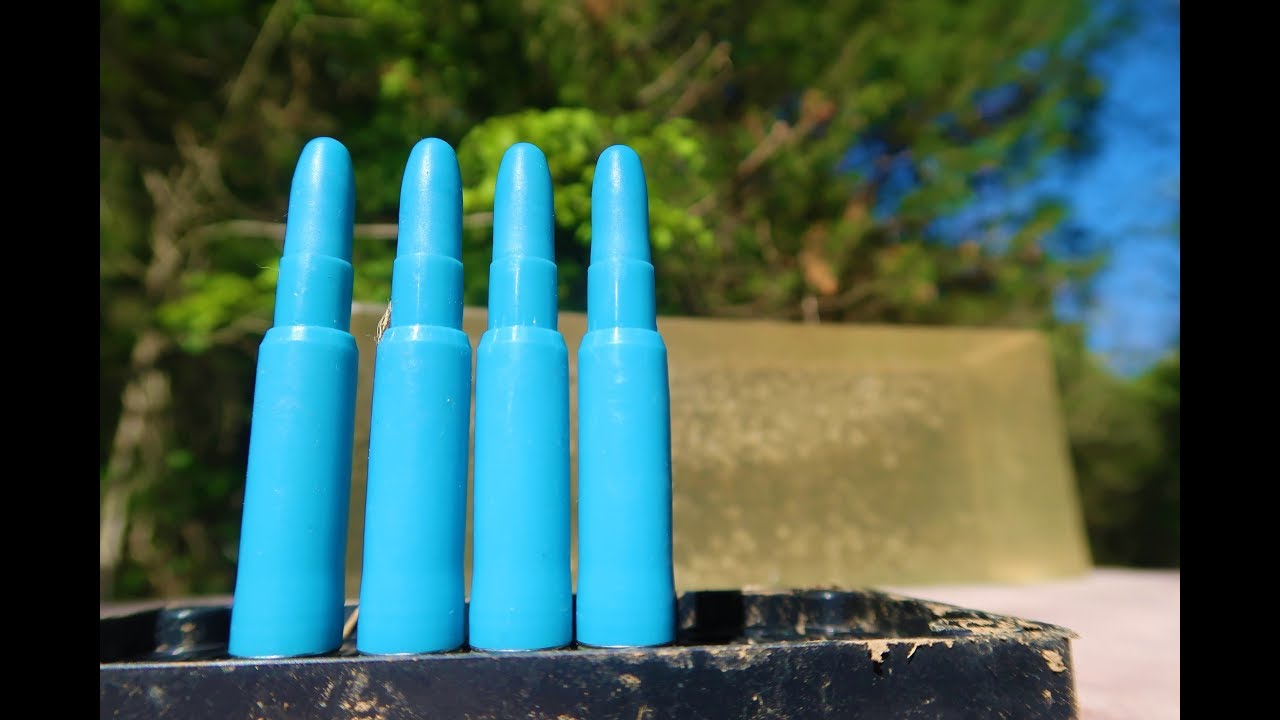 Rococo Blue Plastic Bullet