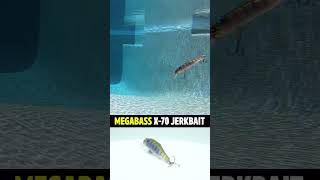 Megabass X-70 Bass Fishing Jerkbait #shorts