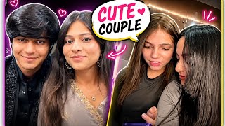 Couple prank with tusti ji 💞 on monkey chat videos #prankurrajput  screenshot 3