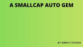 This auto ancillary smallcap has been an industry leader diversifying into niche segments.