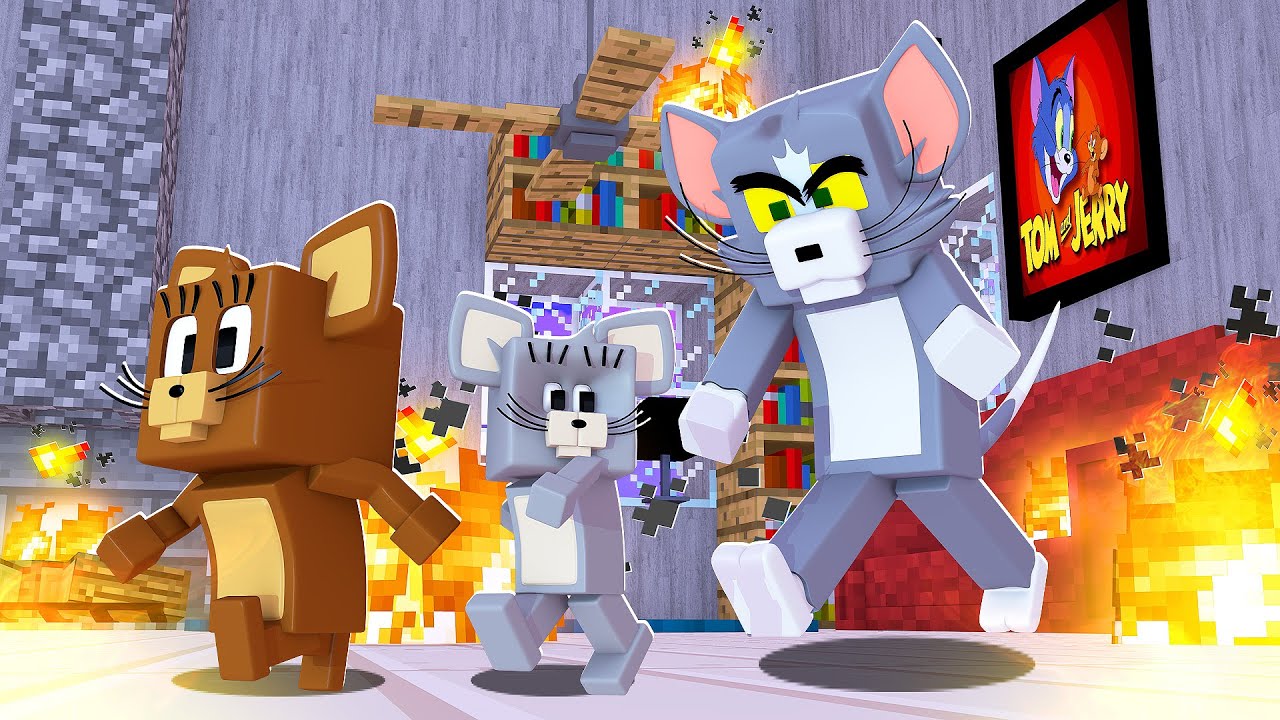 Who's Your Family? O JERRY TEVE UM FILHO no Minecraft! *TOM E JERRY* ‹ JHONy3 ›