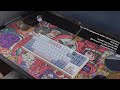 OwLab Mr. Suit (Babypowder Golden Glossy Chamfer) - JWK Quartz V1, NicePBT Fuji || Type Test ASMR