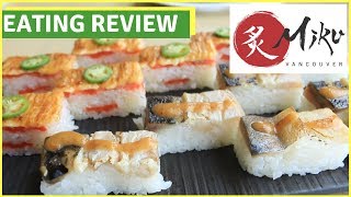 FOUND THE BEST AUTHENTIC JAPANESE SUSHI EVER in VANCOUVER BC AT MIKU RESTAURANT!