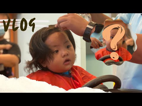VLOG • Independent Jc + Zyrone's First Haircut ✨