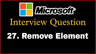 Remove Element - LeetCode 27 - Java - Shafayet