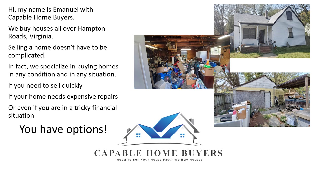 We Buy Houses - Hampton Roads Virginia
