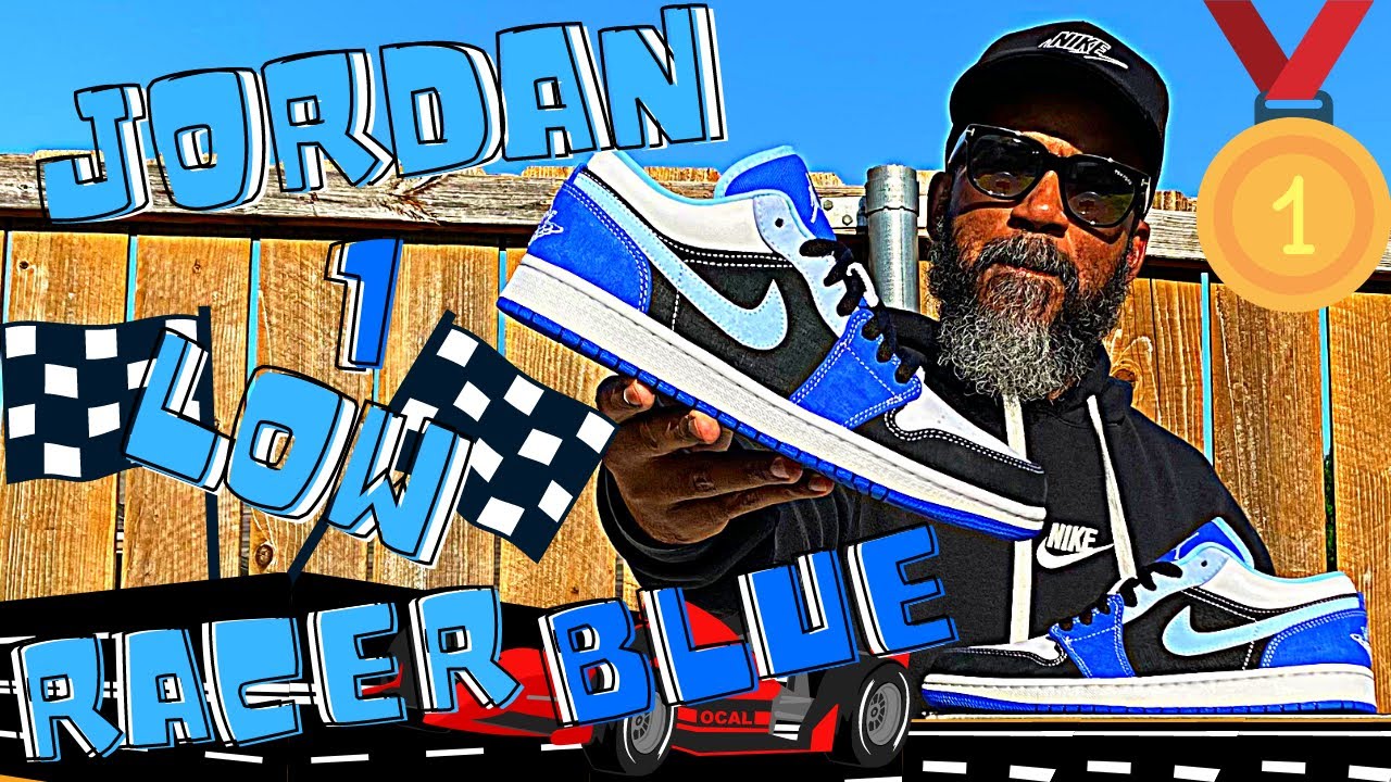 jordan 1 low racer blue white