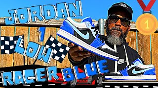 THE JORDAN 1 LOW SE RACER BLUE #1 AT THE FINISH LINE!!! (WHERE TO BUY)!!! -  YouTube