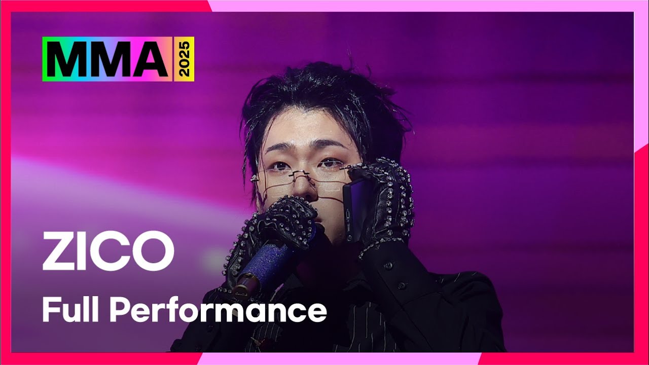 [#MMA2025] ZICO - Tough Cookie + No you can't + DUET (with Lilas) (4K) | #ZICO #지코 #20251220