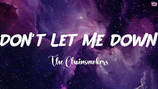 Download Lagu Don't Let Me Down - The Chainsmokers (Lyrics) | Justin Bieber, JISOO, Bruno Mars MP3