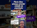 Grave! Flávio Dino ameaça metade da população brasileira