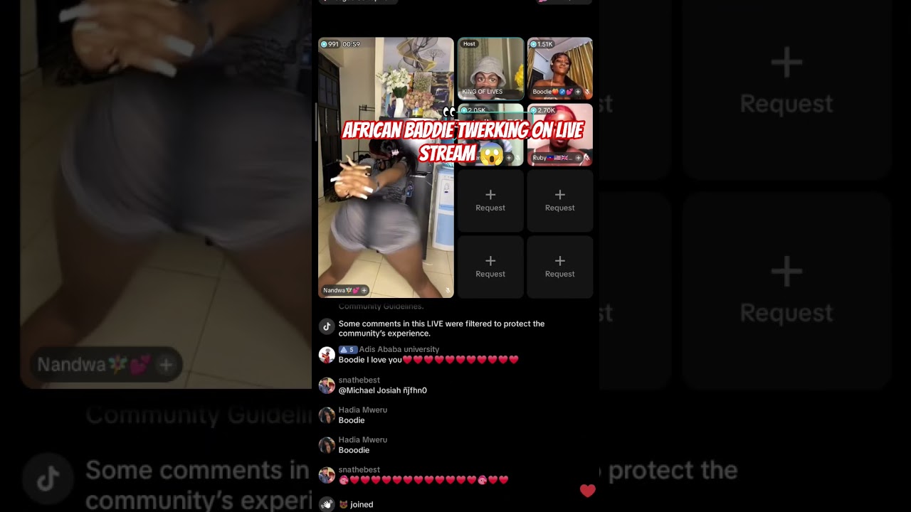 African live stream on tiktok is so interesting and fun 