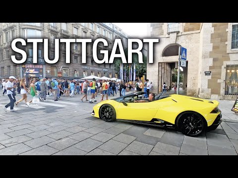 alexsitoto x andara777 - STUTTGART 🇩🇪 Germany【4K】A Walk In Stuttgart