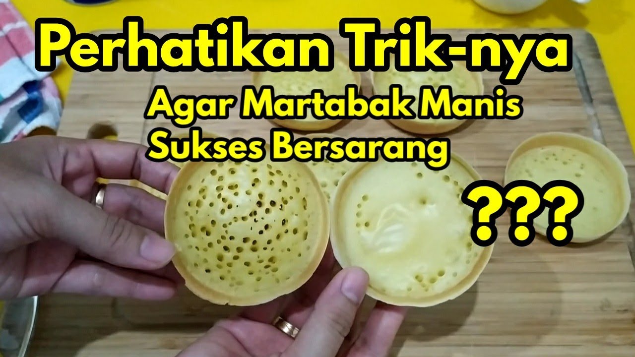 TRIK MARTABAK MANIS BERSARANG