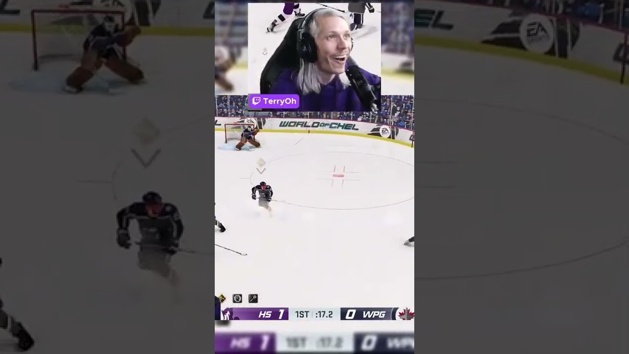 How do I keep making these saves... #shorts #nhl23 #2022