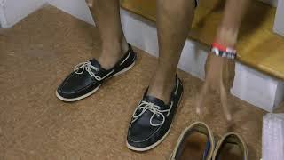 Blue Sperry Topsider Boat Shoes Ebay Unboxing