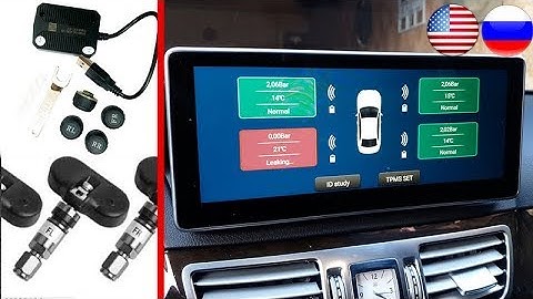 Installation and Configuration ATOTO TPMS Android Tire Pressure Monitoring Systems