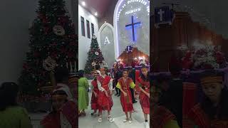 Tarian Prosesi Natal Sekolah Minggu Horong Besar 18 Desember 2023