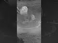 Drone Attack Destroys Parked Helicopter in Massive Explosion on Base #short
