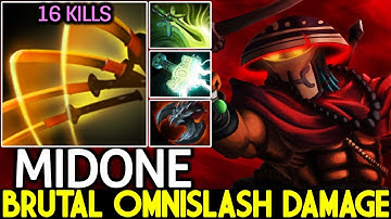Midone [Juggernaut] Brutal Omnislash Damage Speed is Overpower 7.22 Dota 2