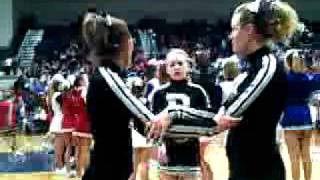 BCMS cheerleaders dancing to Forget You